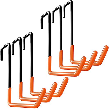 Rafter Hanger Large S Garage Hooks Bike Storage System Holder Organizer (Orange)