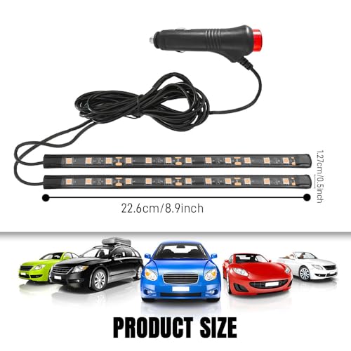 Car LED Strip Light (Pink Purple / Cigarette Lighter)