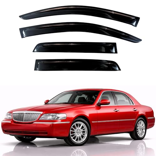 Rain Guards Fit for 1998 (1998-2010 Town Car)