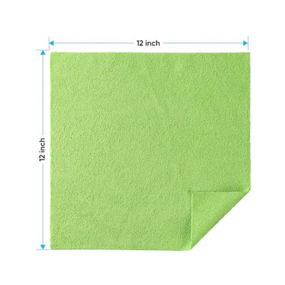 Microfiber Cleaning Cloth 600 PK (Multicolor / 11.5 x 11.5 Inch)