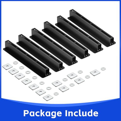 6 Pack Overhead Storage Bin Rack Heavy Duty Rack Ceiling Garage Storage (5 Bins)