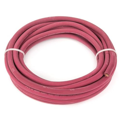 2 Gauge Premium Extra Flexible Welding Cable 600 Volt (20-feet)