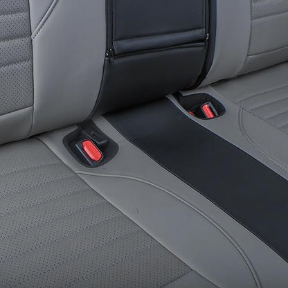 Custom Fit Sportage Car Seat Covers for Select KIA Sportage 2012 2013 2014 2015 2016 (Black/gray / 2012-2016 Sportage EX/LX/SX)