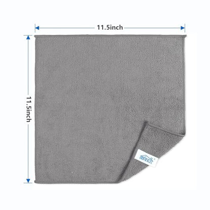 150PK Microfiber Cleaning Cloth (Grey)