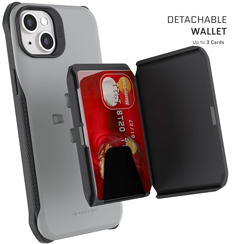 Exec Wallet Case for iPhone 15 Plus (iPhone 15 Plus / Gray)