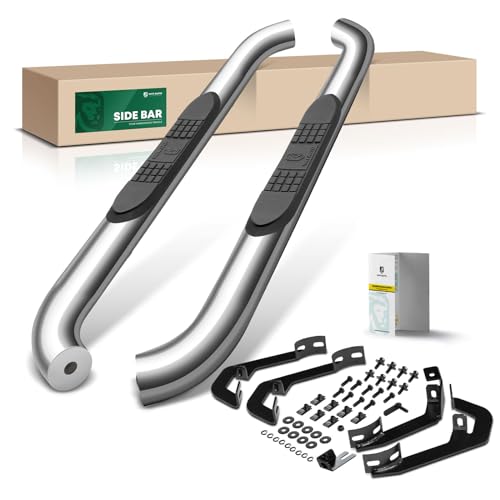 4 Inch Running Boards for Chevy & GMC (Regular Cab / 4 Inches)