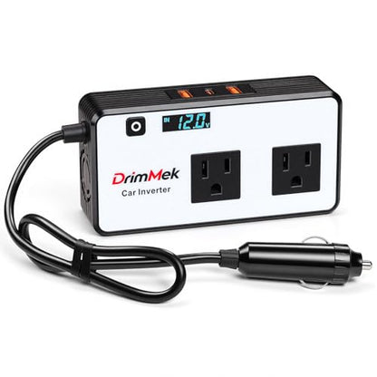 272W Car Power Inverter (White)