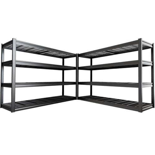 68" W Garage Shelving Unit (68"Wx24"Dx68"H / 4 Tier)
