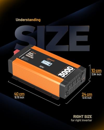 Pure Sine Wave Inverter 3000W (3000W)