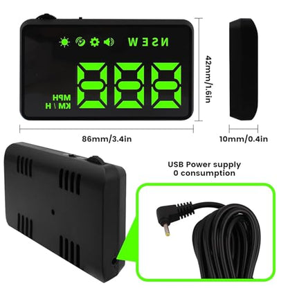 Heads up Display for Cars (Green)