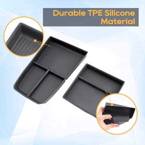 for BMW X1 U11 Center Console Organizer for 2023 2024 2025 2026 BMW X1 U11 Middle Armrest Storage Tray Insert (2023 2024 2025 2026 BMW X1 U11)