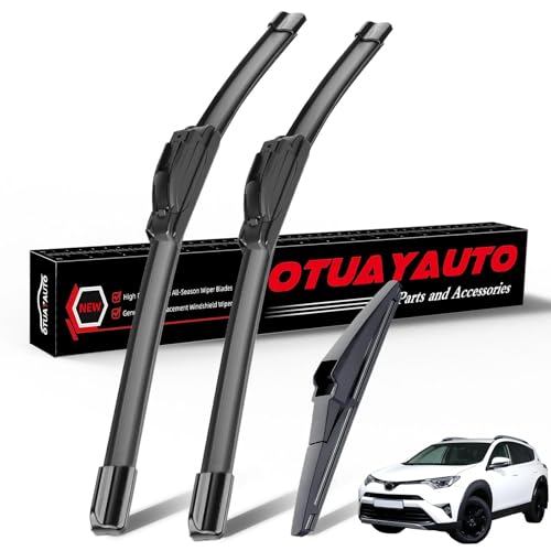 Windshield Wiper Blades Replacement for Toyota RAV4 2013 2014 2015 2016 2017 2018 All (26"+16"+10")