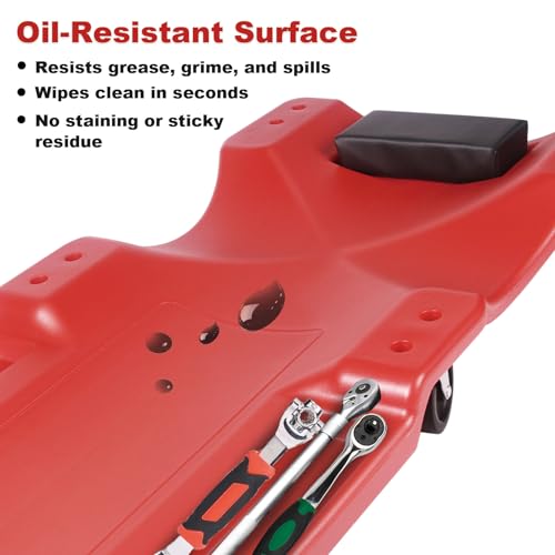 Mechanic Creeper 40 Inch (Red)