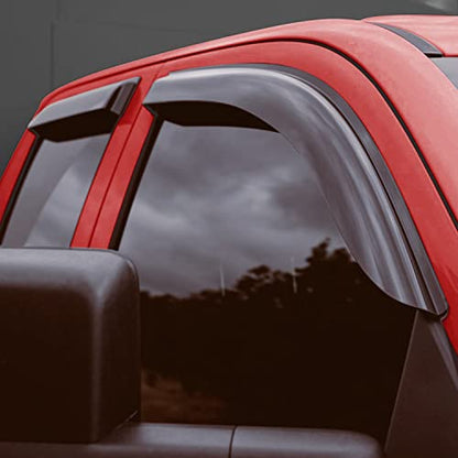 Tape on Extra Durable Rain Guards for Chevrolet (For Silverado 15-19)