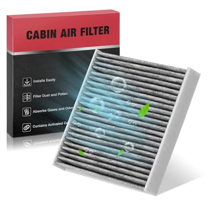 1 Pack Cabin Air Filter CF10549 Compatible with Subaru BRZ (7.2" x 7.5" x 1.3" / CF10549)