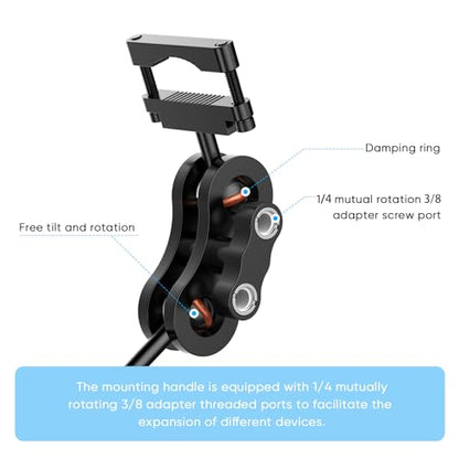 Radar Detector Rearview Mirror Rod Mount and Radar Power Cord Hardwired Kit (For Cobra Radar Models)