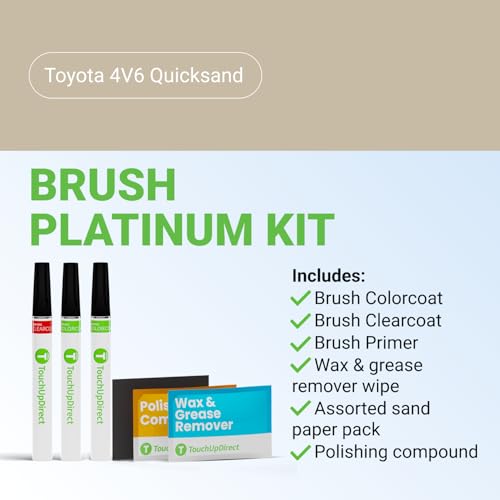 Car Paint Touch Up Brush Kit (Brush - Platinum Kit / Quicksand)