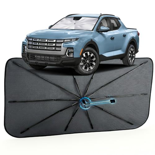 Car Windshield Sun Shade Umbrella for Hyundai Santa Cruz 2022 (For Hyundai Santa Cruz 2022-2026)