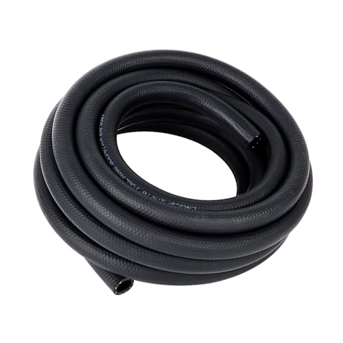 5 16" ID Fuel Hose Line Push Lock NBR Rubber SAE 30R7 300PSI 25ft (5/16" ID 25ft)