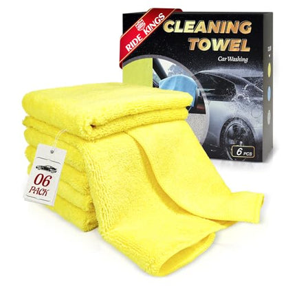 Car Wash Drying Towels (Golden Yellow)
