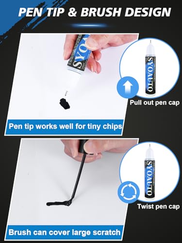 Super White 040 Touch Up Paint Fit for Toyota Auto Touch up Paint Scratch Repair Automotive Scratch Remover 2 in 1 Super White 040 (Super White (040))