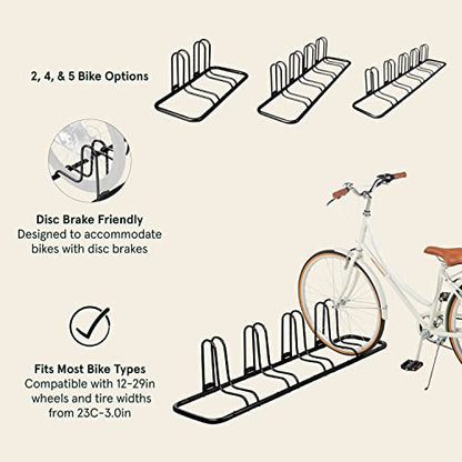Stash Garage Bike Rack (Black / 4 Bike)