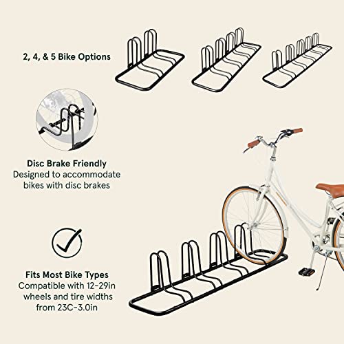 Stash Garage Bike Rack (Black / 4 Bike)