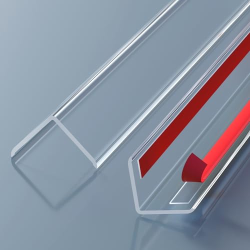 Self Adhesive Clear Wall Corner Protector (Clear / 39 3/8" X 1 3/16")