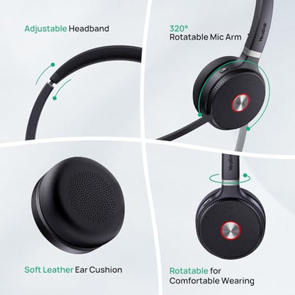 WH62 Stereo DECT Wireless Headset (WH62 Dual Teams)