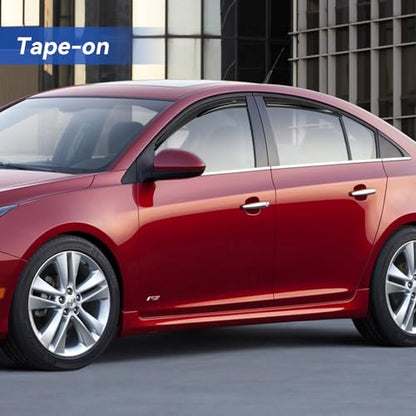 Window Visors Rain Guards for 2011 (2011-2015 Chevy Cruze)