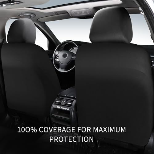 Front Car Seat Cover (N2 Black Beige / Front Seat)