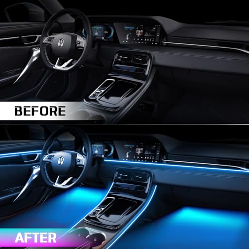 Acrylic Interior Car Lights (RGB color 10 lights)