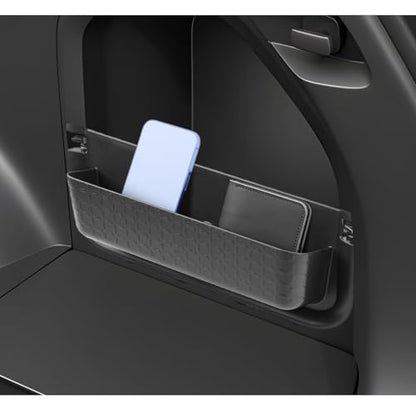 Trunk Side Pocket Storage Box Compatible with 2026 RAV 4 Accessories Armrest Console Secondary Storage Box Insert Tray Trunk Organizer ABS Material Black