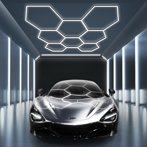 Hexagon Garage Light (8 HEX without Border)