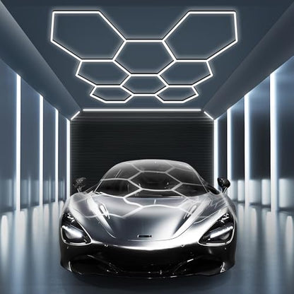 Hexagon Garage Light (8 HEX without Border)