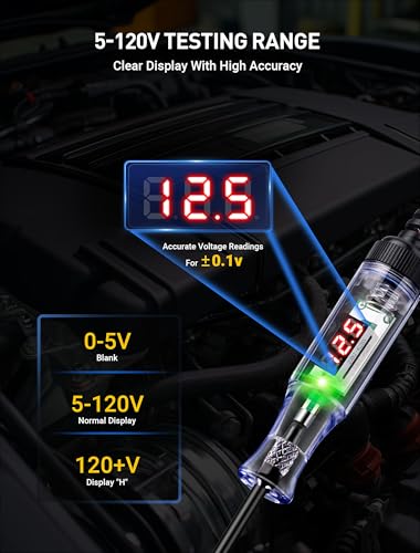 Automotive Test Light with 5 (3V-120V)