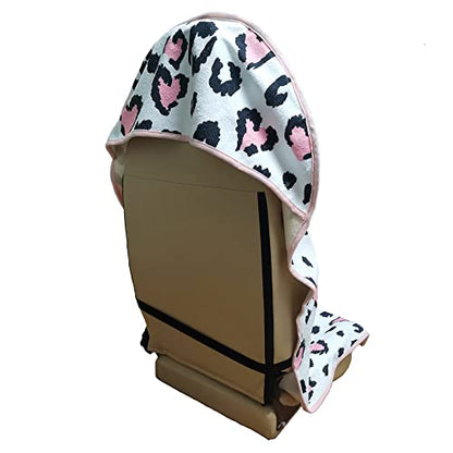 Car Seat Cover Protector Front Seats (1Pcs Front Seat Towel / Leopard Print)