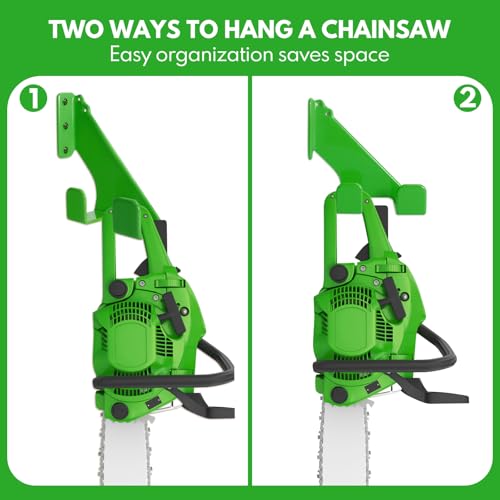 Chainsaw Hanger (green)