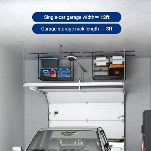 2x3ft Overhead Garage Storage Rack (2x3 ft)