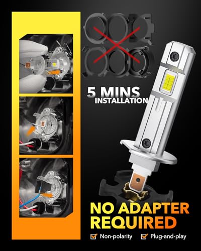 H1 H1LL LED Bulbs 30000LM 6500K White Ultra (6500K White / H1/H1LL)