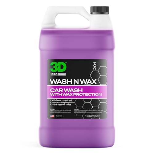 Wash N Wax Car Wash Soap (128 Ounce (Pack of 1))
