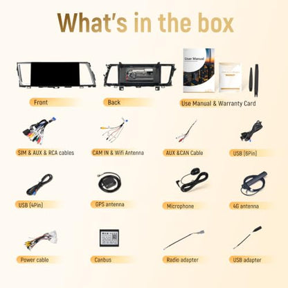 Android 13 Car Stereo for Toyota Highlander 2014