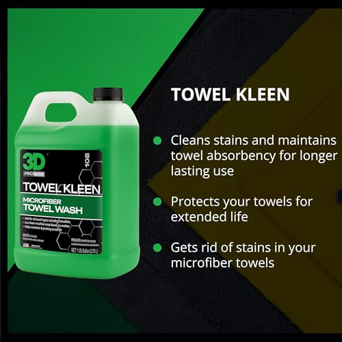 Towel Kleen Concentrated Microfiber Detergent (128 Fl Oz (Pack of 1))