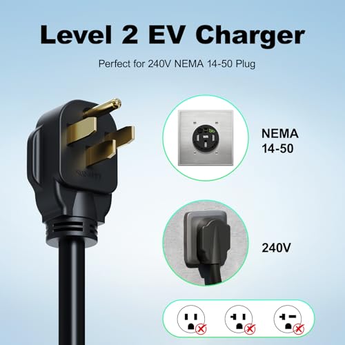 Level 2 EV Charger (20FT / 32A-J1772)