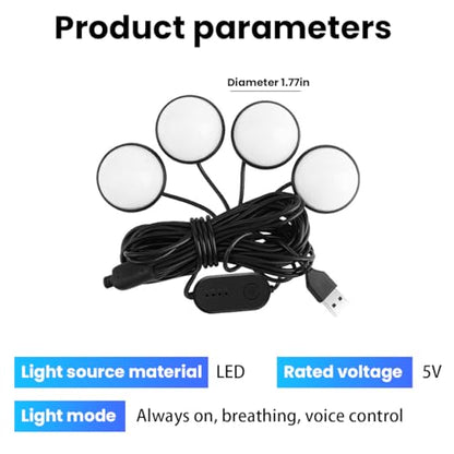Car Interior LED Lights (Orange)