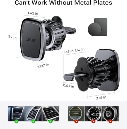 Magnetic Phone Holder for Car (Black)