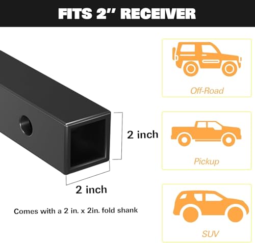 Folding Hitch Mount Cargo Carrier 60" x 20" x 6" (60" x 20" x 6")
