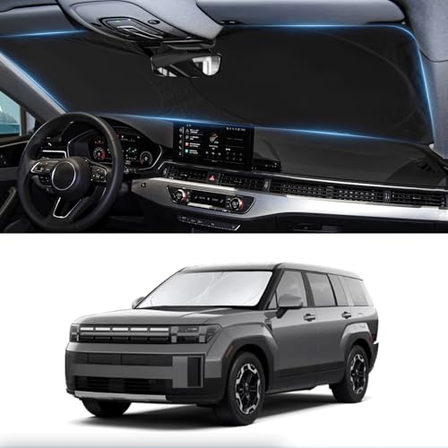 Windshield Sun Shade for Hyundai Santa Fe 2019 (for 2026-2019 Hyundai Santa Fe)