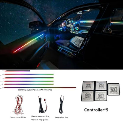 Dreamcolor Acrylic Interior Car LED Strip Light