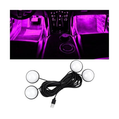 Car Interior LED Lights (Pink)